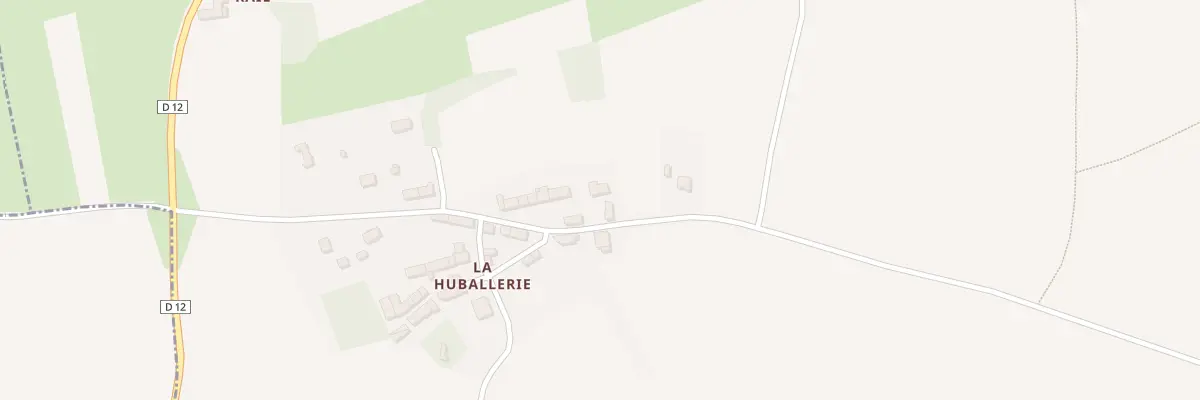 Plan du 4 Route de la Huballerie à Calorguen