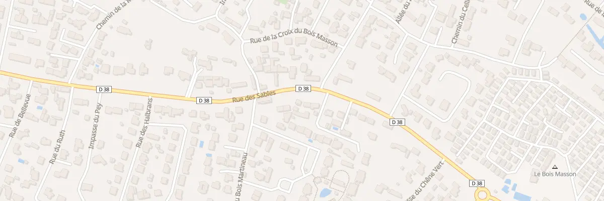 Plan du 120B Rue des sables à Saint-Jean-de-Monts