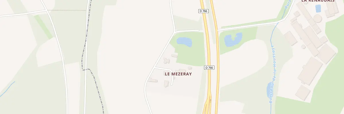 Plan du 1 Le Mezeray à Plouër-sur-Rance