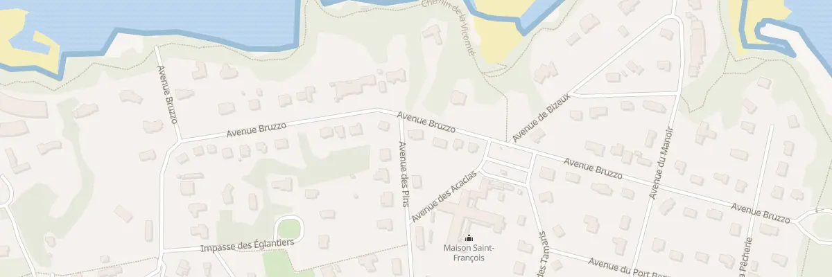 Plan du 27 Av Bruzzo à Dinard