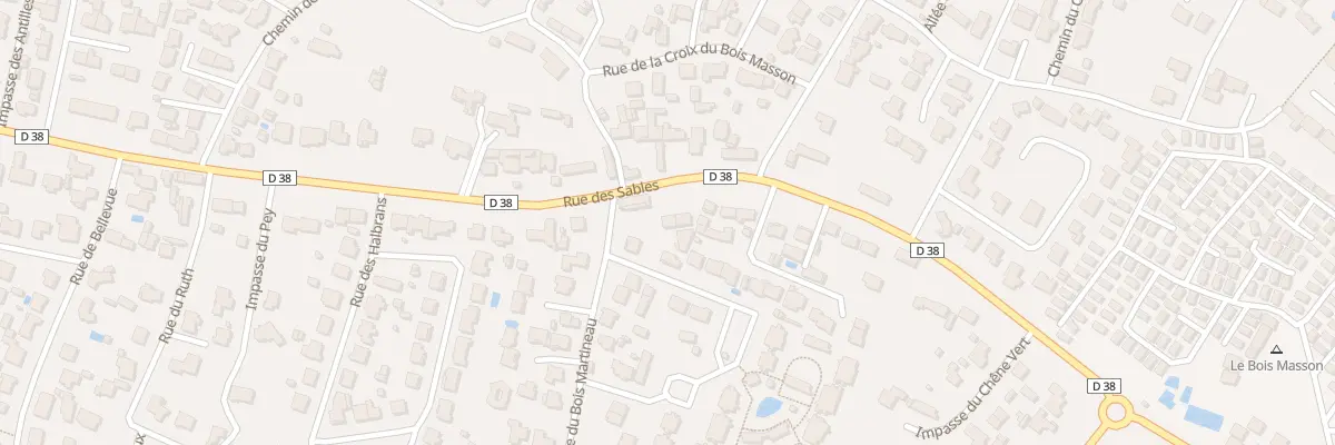 Plan du 118 Rue des sables à Saint-Jean-de-Monts