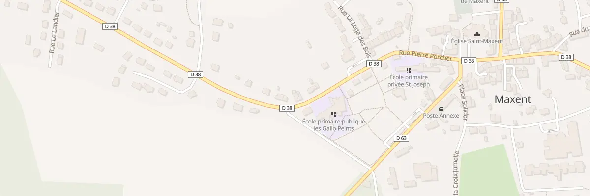 Plan du 35 Rue Pierre Porcher à Maxent