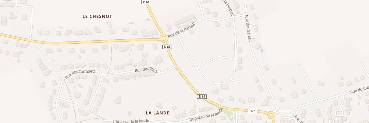 Plan du 10 Rue de la Parbatt à Iffendic
