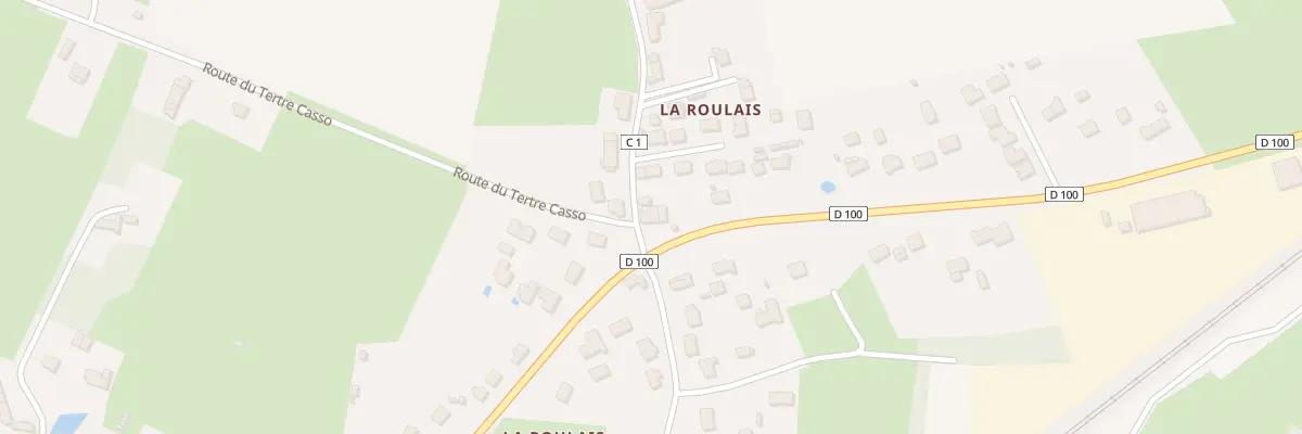Plan du 25 La Roulais à Donges