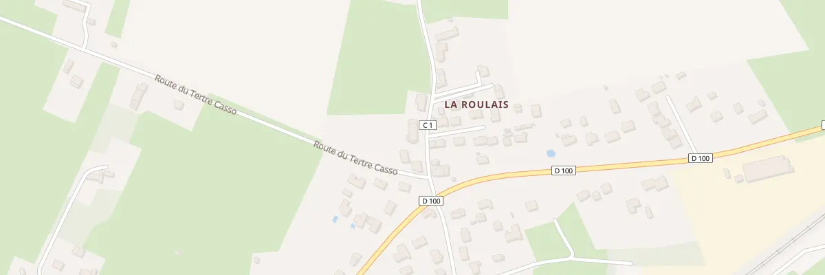 Plan du 307 La Roulais à Donges
