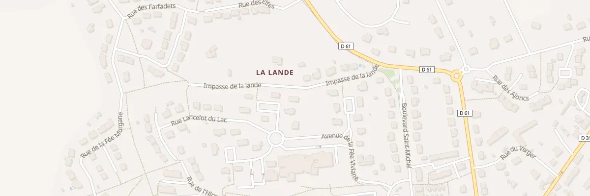 Plan du 6 Rue de la Table Ronde à Iffendic