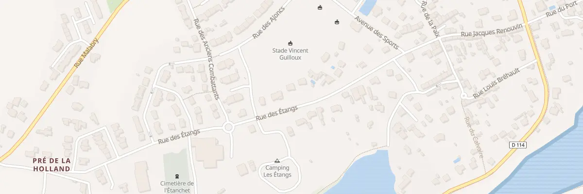 Plan du 30 Rue des Etangs à La Richardais