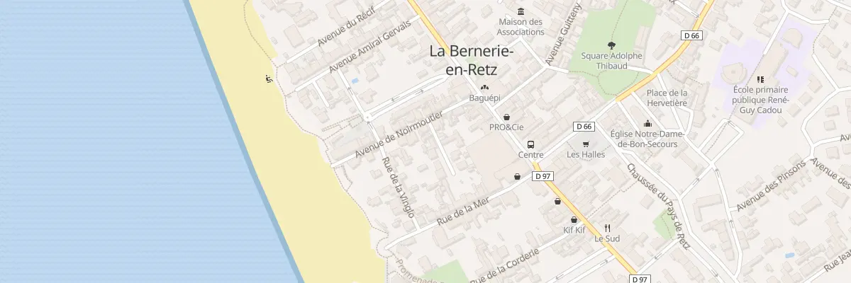 Plan du 2B Imp Armand Goyaud à La Bernerie-en-Retz