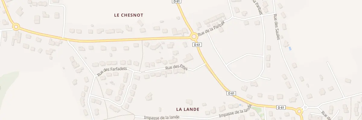 Plan du 2 Rue des Elfes à Iffendic