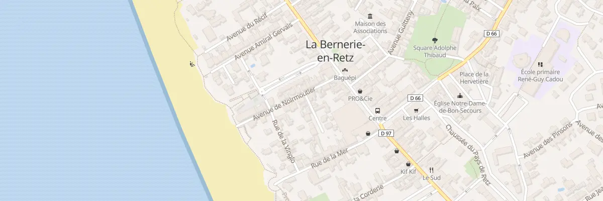 Plan du 11 Rue de Noirmoutier à La Bernerie-en-Retz