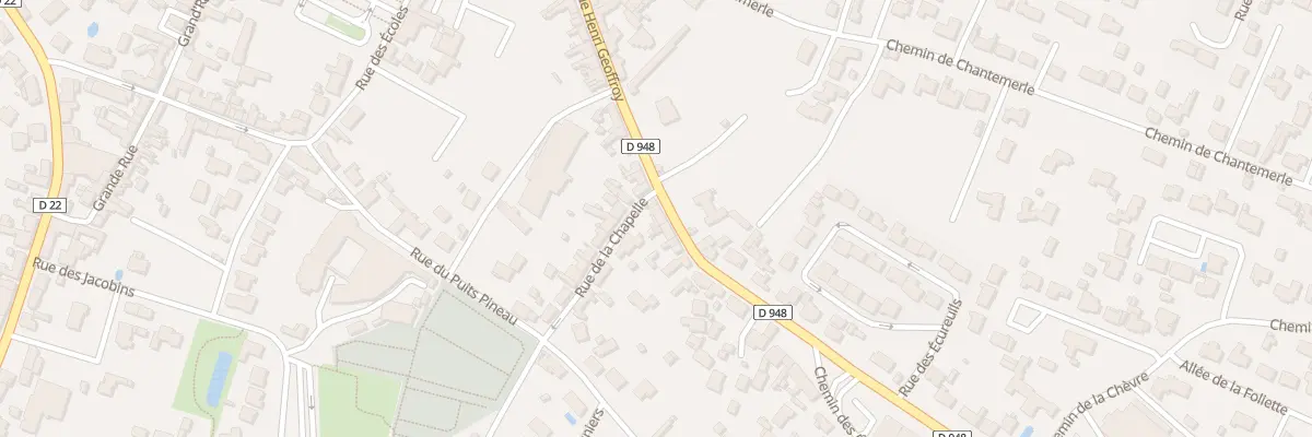 Plan du 1 Rue de la Chapelle à Beauvoir-sur-Mer