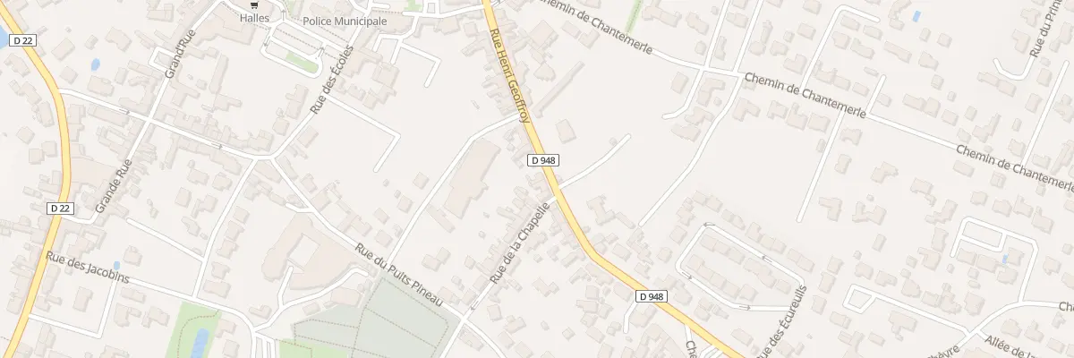 Plan du 32 Rue Henri Geoffroy à Beauvoir-sur-Mer