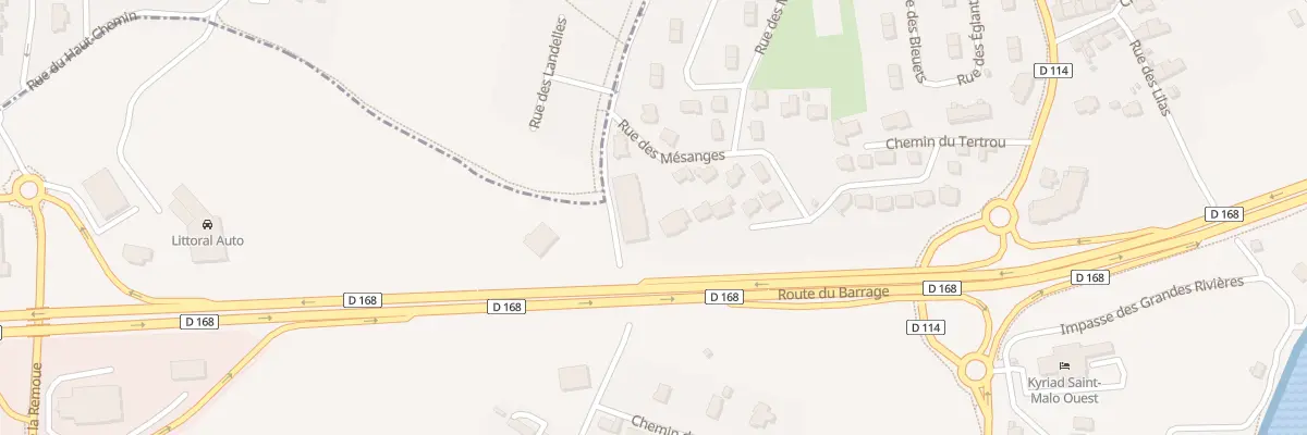 Plan du 15B Rue du Poudouvre à La Richardais