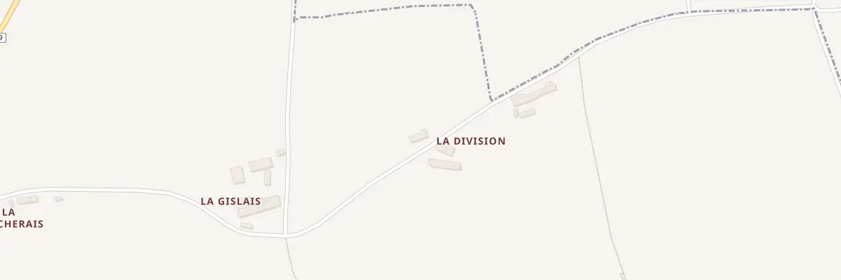 Plan du 2 La Division à Plouasne