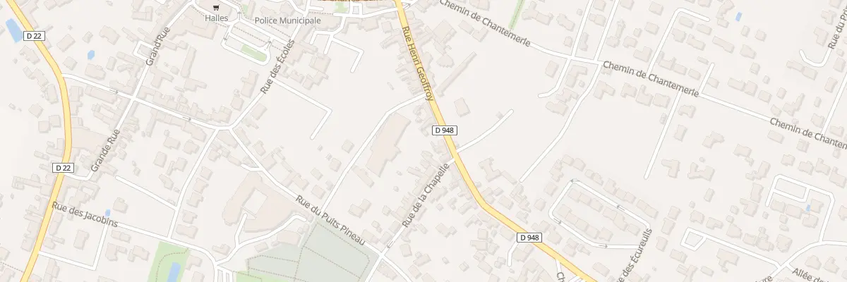 Plan du 34 Rue Henri Geoffroy à Beauvoir-sur-Mer