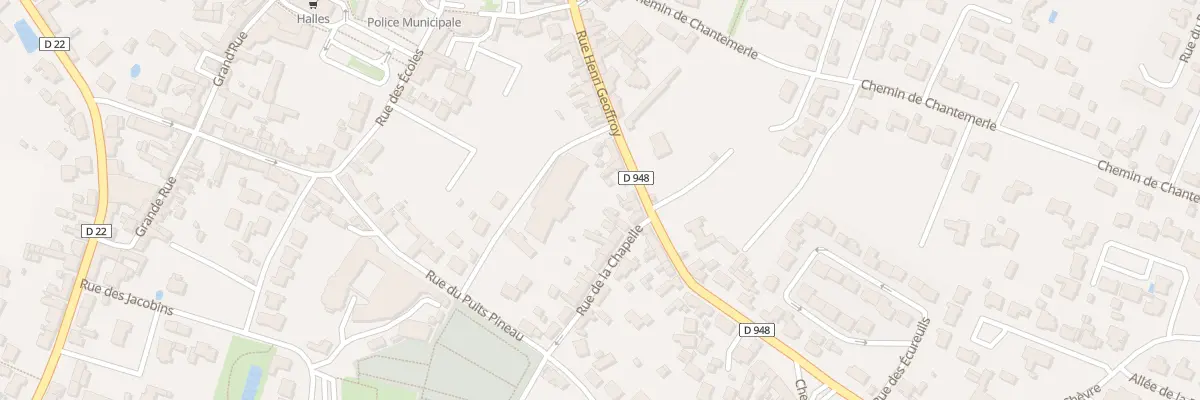Plan du 2 Rue de la Chapelle à Beauvoir-sur-Mer