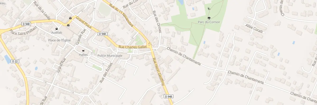 Plan du 2 Che de Chantemerle à Beauvoir-sur-Mer