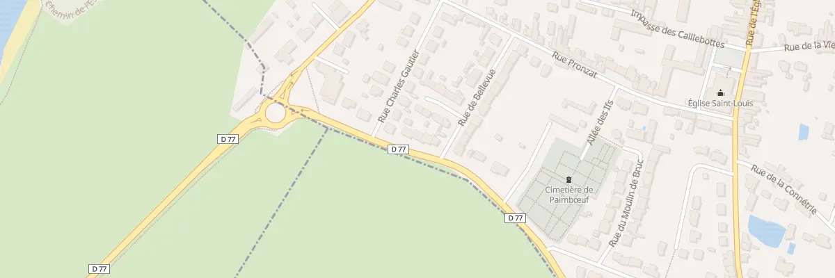Plan du 32 Rue des Remparts à Paimbœuf