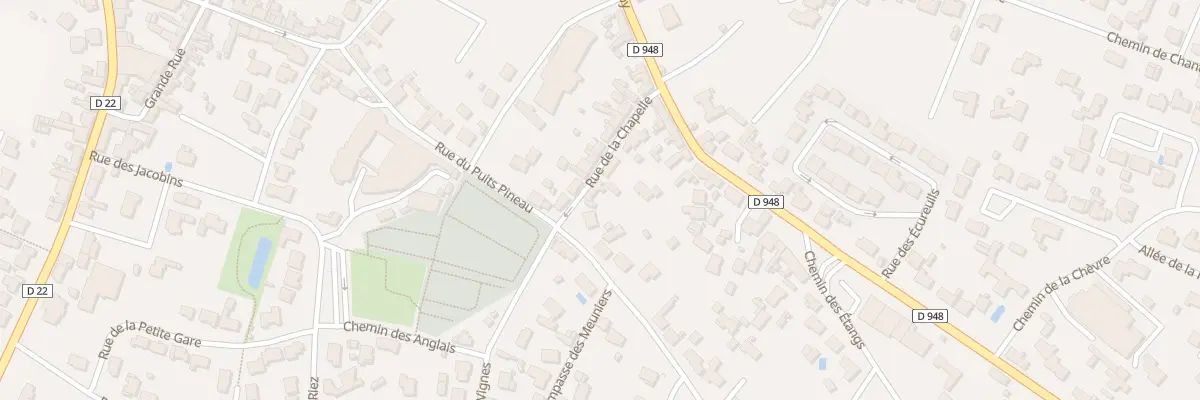 Plan du 9 Rue de la Chapelle à Beauvoir-sur-Mer