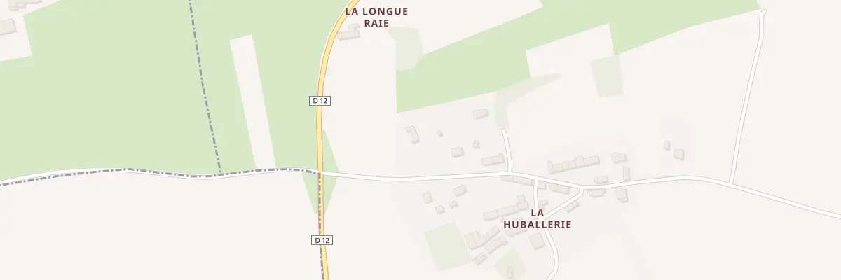 Plan du 18 Route de la Huballerie à Calorguen