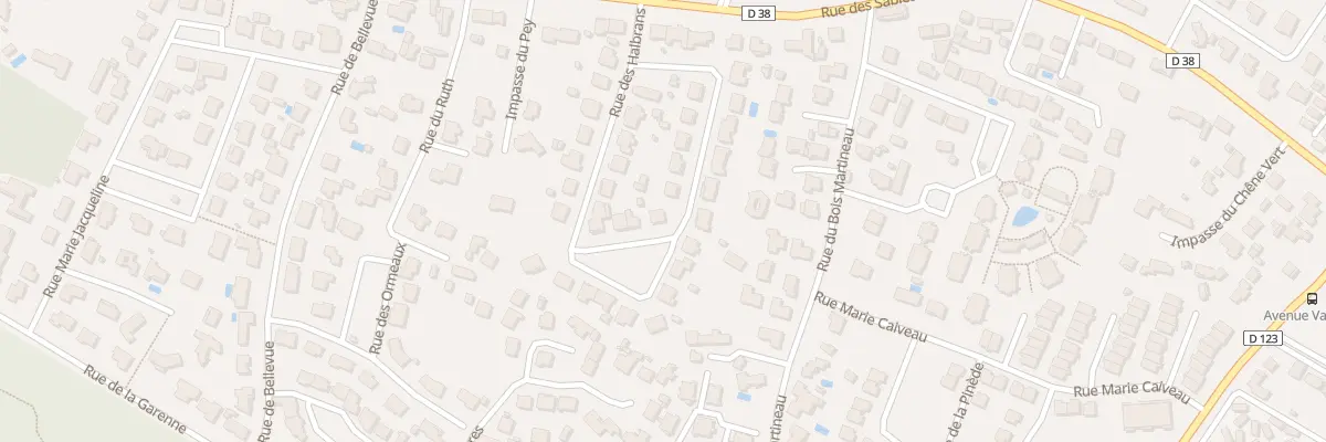 Plan du 17 Rue des halbrans à Saint-Jean-de-Monts