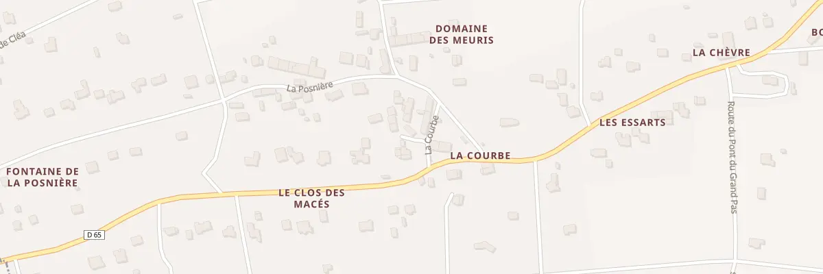 Plan du 5063 La Courbe à Sainte-Marie
