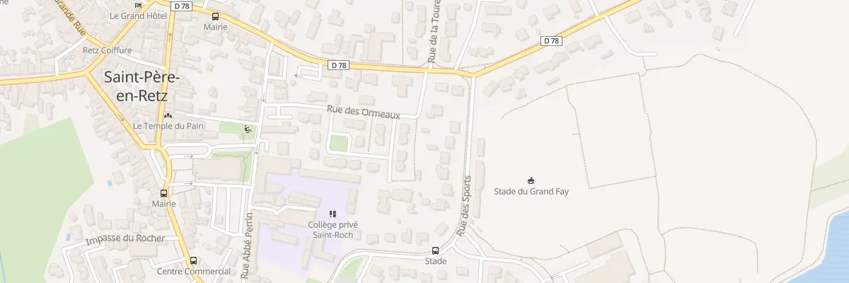 Plan du 2B Rue des Sports à Saint-Père-en-Retz