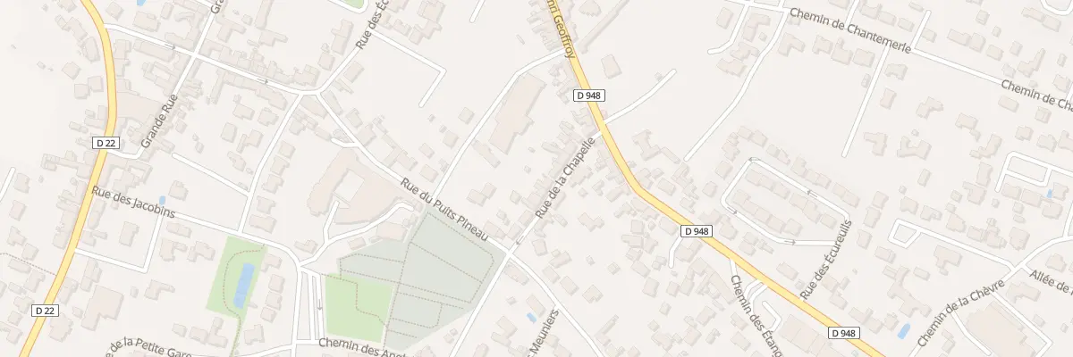 Plan du 14 Rue de la Chapelle à Beauvoir-sur-Mer