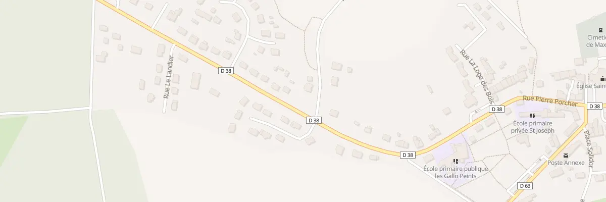 Plan du 2 Rue du Precouet à Maxent