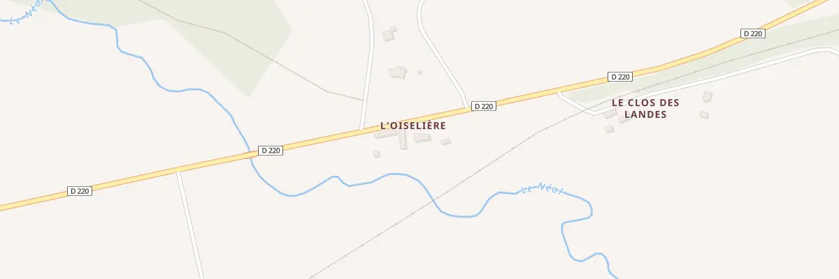 Plan du 30 L’Oiselière à Médréac
