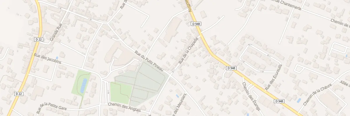 Plan du 20 Rue de la Chapelle à Beauvoir-sur-Mer