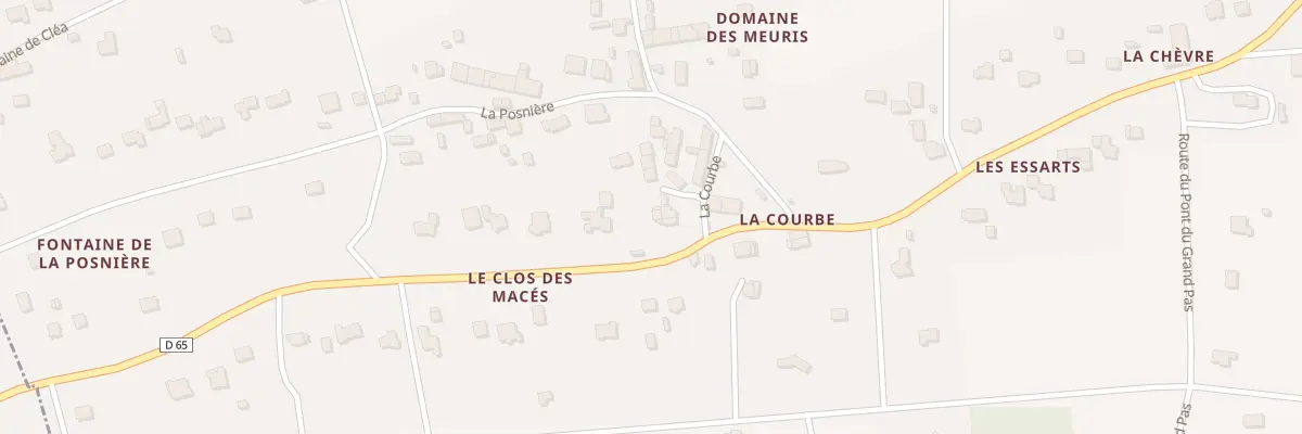 Plan du 5062 La Courbe à Sainte-Marie