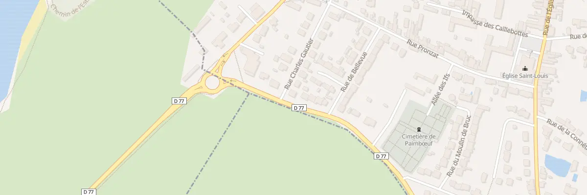 Plan du 36 Rue des Remparts à Paimbœuf