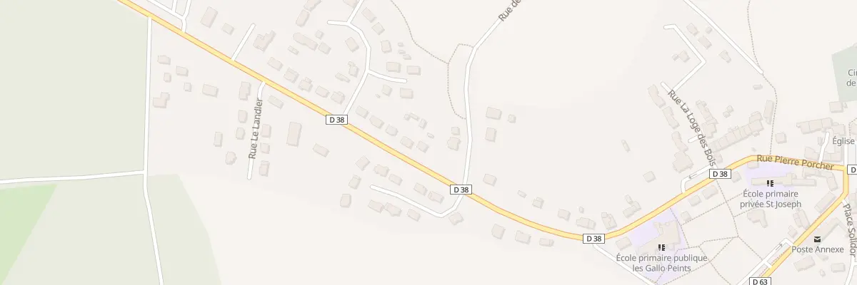 Plan du 47 Rue Pierre Porcher à Maxent