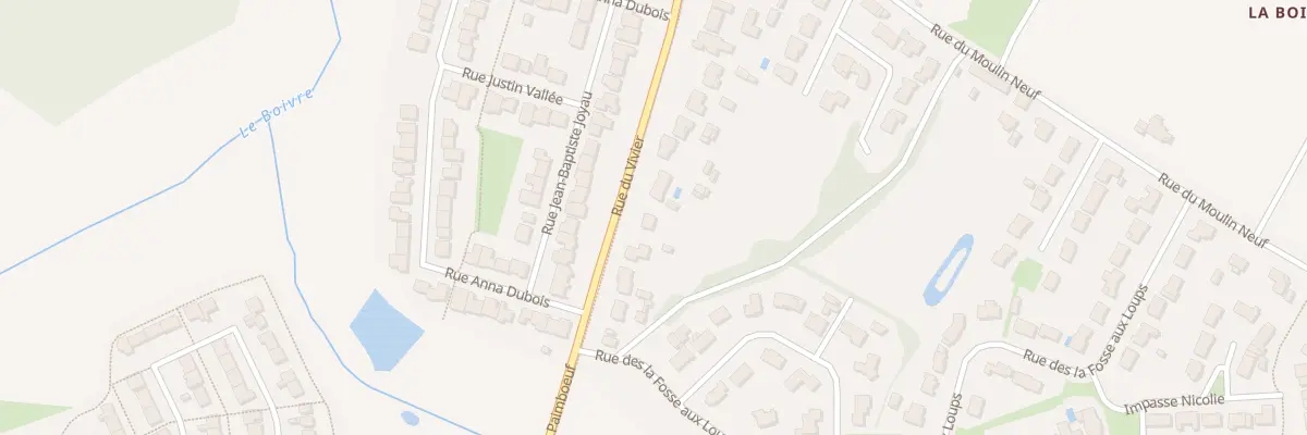 Plan du 8 Rue du Vivier à Saint-Père-en-Retz