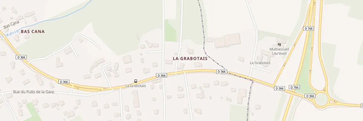 Plan du 57 La Grabotais à Pleslin-Trigavou