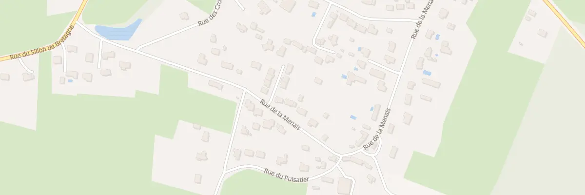 Plan du 19 Rue de la Menais à Pontchâteau