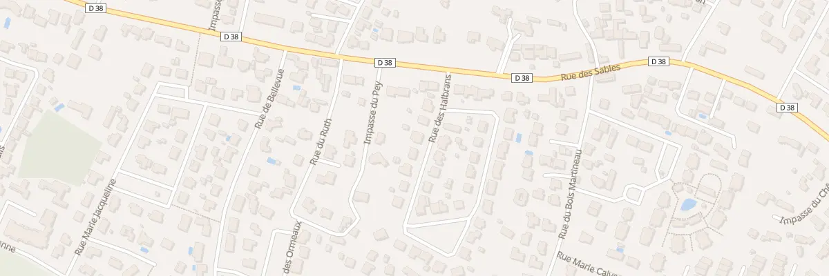 Plan du 6 Rue des halbrans à Saint-Jean-de-Monts