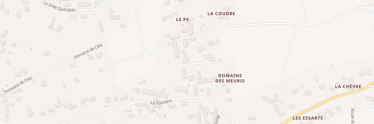 Plan du 3 Le Pe à Sainte-Marie