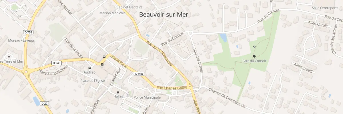 Plan du 24 Rue du 11 Novembre à Beauvoir-sur-Mer