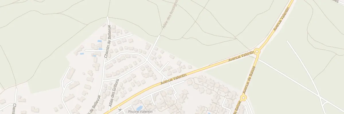 Plan du 5 All des Hirondelles à Saint-Jean-de-Monts