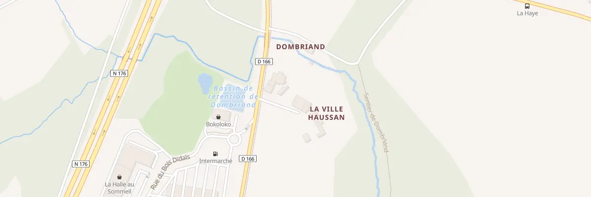 Plan du 5303F La Ville Haussant à Taden