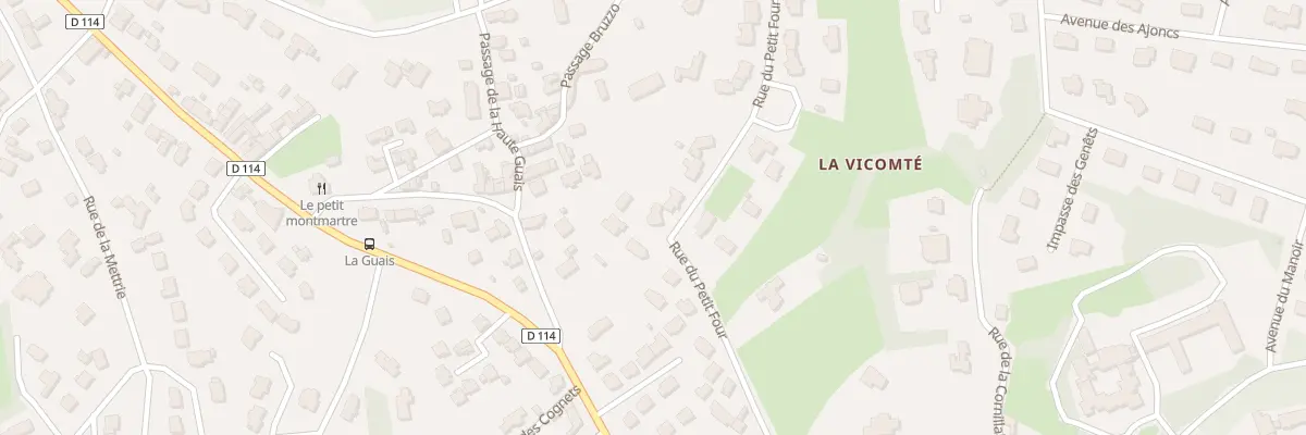 Plan du 18 Rue du Petit Four à Dinard