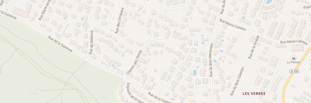Plan du 71B Rue de la garenne à Saint-Jean-de-Monts