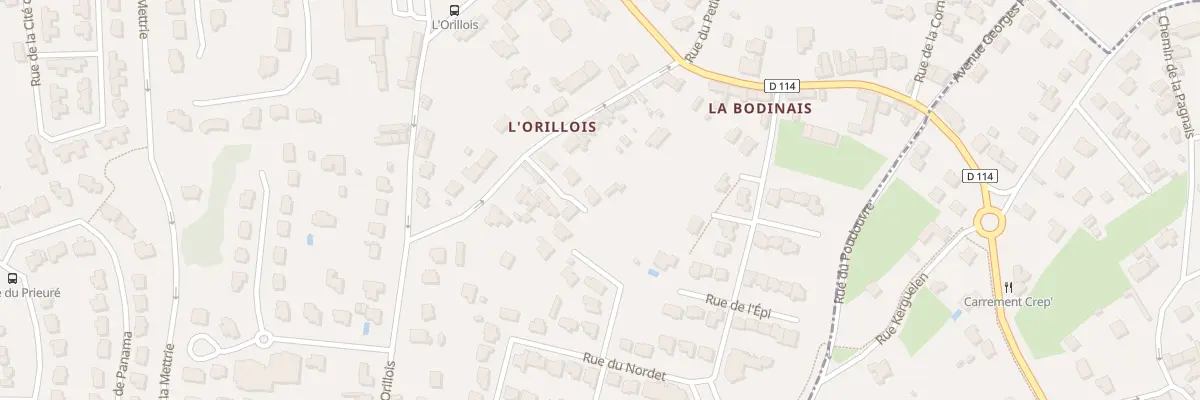 Plan du 19 Rue de l’Orillois à Dinard