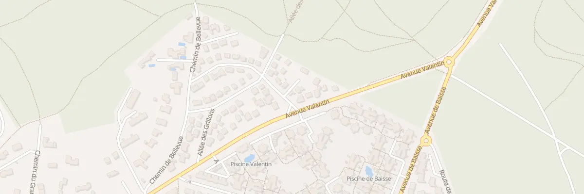Plan du 2 All des Rossignols à Saint-Jean-de-Monts