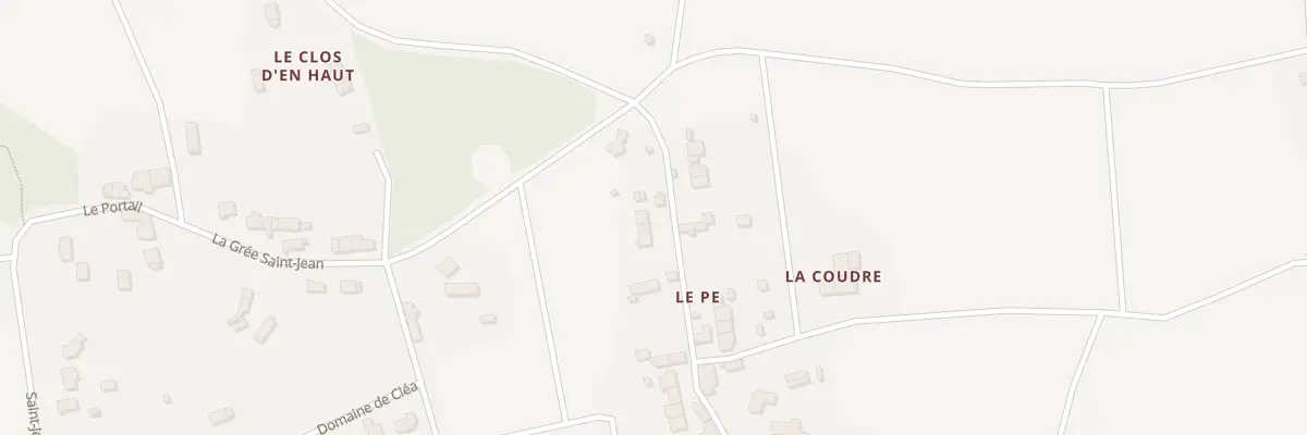 Plan du 6240 Le Pe à Sainte-Marie
