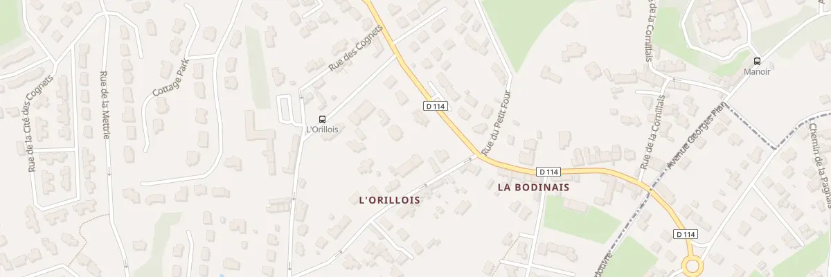 Plan du 4B Rue de l’Orillois à Dinard
