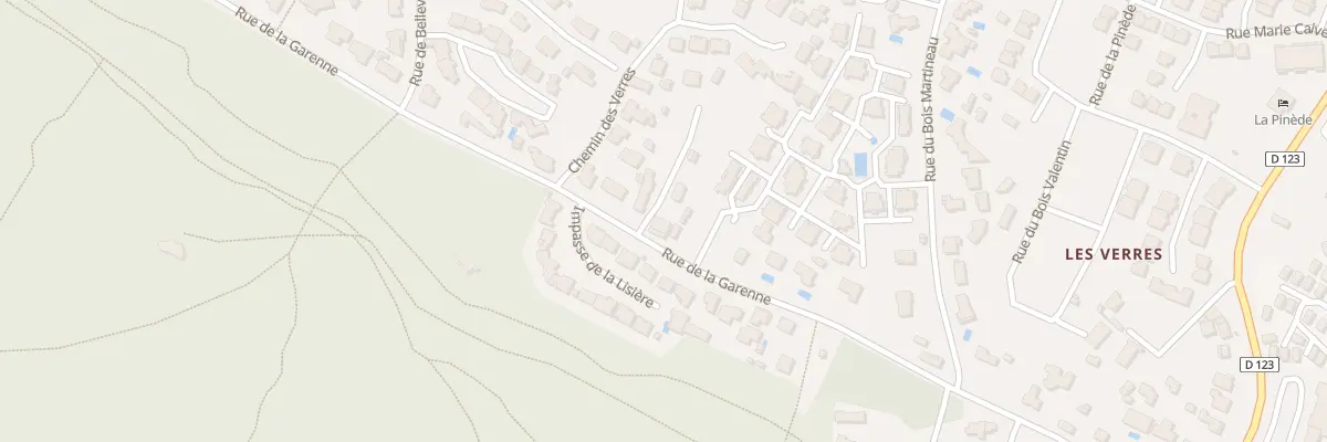 Plan du 71 Rue de la garenne à Saint-Jean-de-Monts