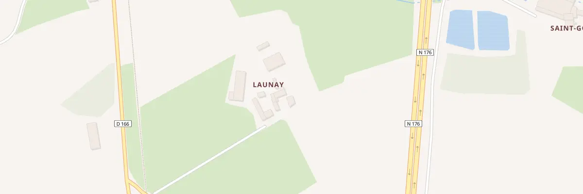 Plan de Launay à Pleslin-Trigavou